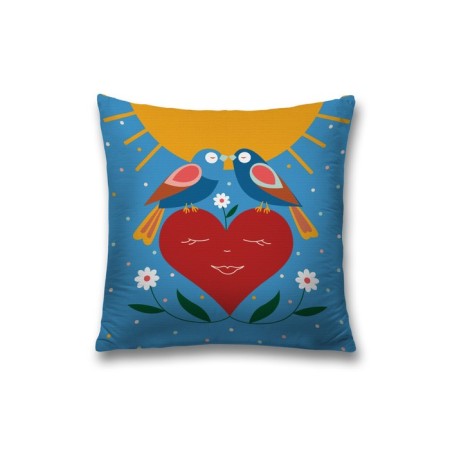 Decorative pillowcase "Spring", on lightning, size 45x45 cm