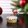 Souvenir Polystone SPRISE with a candle "Boy/Girl in a hat-star" MIX 7.2x8x5.2 cm