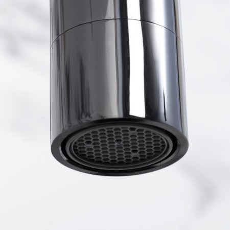 Kitchen mixer Wasserkraft Glan 6607, single -leaf, pour length 173 mm, black-2