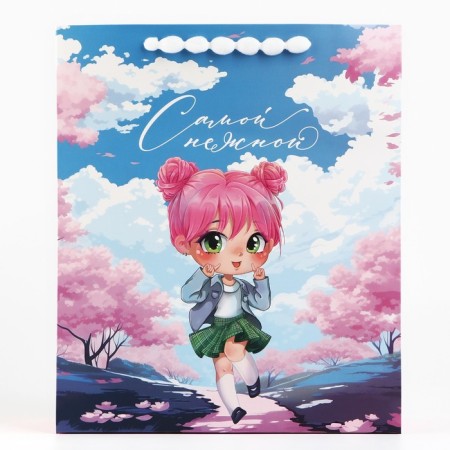 Laminated vertical packet “The most tender”, m 26 x 30 x 9 cm-3