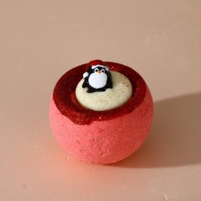 A bomb for a bath with a toy Pure happiness 