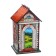 Tea house "House made of red brick", 9.8 × 9.8 × 17.4 cm
