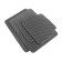EVA carriers of car, universal, l (average size), edging, gray, set