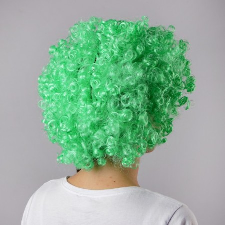 Carnival wig, voluminous, light green-1
