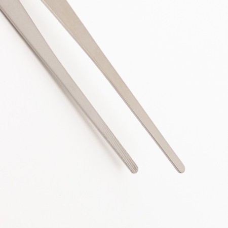 Pinzet for NomoyPet Terrarium made of stainless steel, straight, 30 cm-2