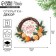 Postcard, decor on chubby tape "Happy New Year!" citrus and cinnamon, New Year