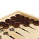 Backgammon "pattern" 50 x 50 cm, with a field for playing checkers