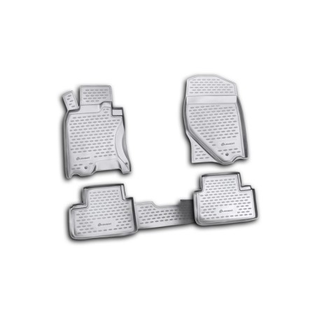 Rugs in the interior Infiniti G37X 2009-2013, 4 pcs. (polyurethane)
