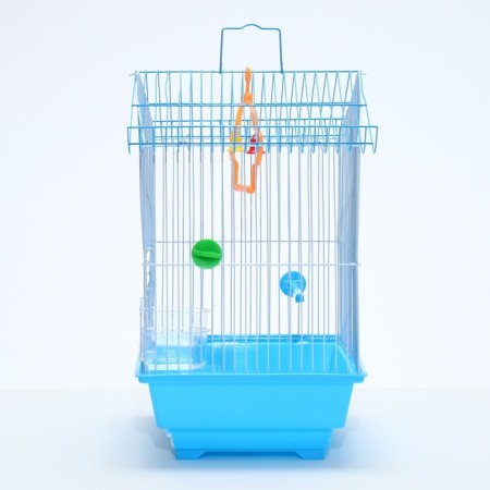 Poultry cell equipped BD-1/1D, 30 x 23 x 39 cm, blue-2