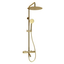 The shower system wasserkraft a188.263.207.pg Thermo, tropical shower, thermostat, gold