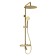 The shower system wasserkraft a188.263.207.pg Thermo, tropical shower, thermostat, gold