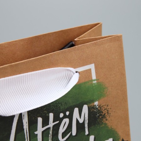 Package Gift Crafts Vertical, packaging, “Happy Defender of the Fatherland Day”, 12 x 15 x 5.5 cm-3