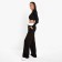 Longsliv Women's Mist, size 40-42, black color