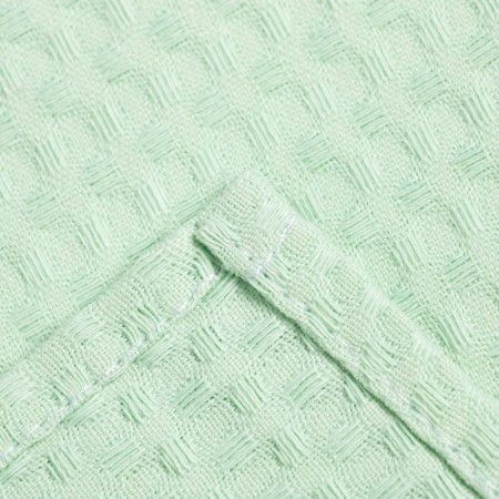 Towel 35x60 cm, pistachio, waffle, 240 g/m2, cotton 100%-3
