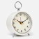Alarm clock "Snow", with backlight, D-11 cm, battery 2 aa