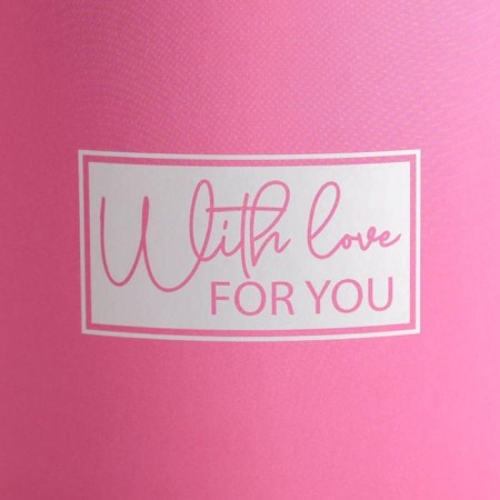 A set of boxes of thin cardboard 4 in 1, gift packaging, “pink”, 12 x 12 - 20 x 20 cm-6