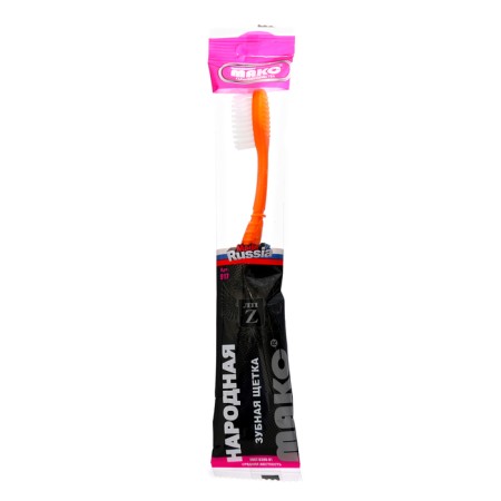 Assorted toothbrush of average stiffness, mix-3