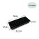 Cassette for growing seedlings, 50 cells, 90 ml, of plastic, black, 54 × 27 × 8 cm, Greengo