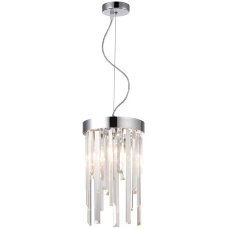 Crystal Square Venecia 2XE14 40W, size 20x20x33.5-70 cm, color chromium-2