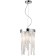 Crystal Square Venecia 2XE14 40W, size 20x20x33.5-70 cm, color chromium