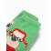 Women's terry socks "Lama" NZHMP2201-02-03, green color, rr 36-40