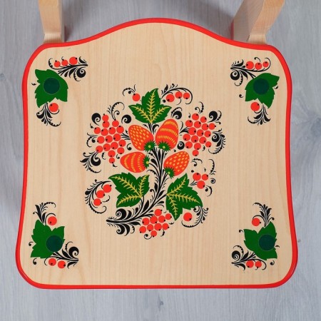 Children's chair "Khokhloma", 2 growth category, luxury-4