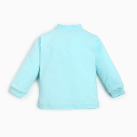Blouse for a girl, mint color, height 56-62 cm-3