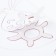 Interior stickers "bunny", children's, decor on the wall, panel 61 x 80 cm