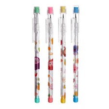 Pencil section Chernographic with an eraser assorted mix