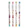 Pencil section Chernographic with an eraser assorted mix
