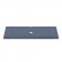 Santa mourning marble tabletop 805x35x450 mm, color wet asphalt