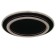 Luer with PDU "Ringo" 2xLED 112W 3000-6000K Black 50x50x5 cm BayerLux