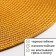 Set of serving napkins on the table "loft", 4 pcs, d = 38 cm, sand color