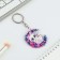 Key keychain 2 pcs "cats"