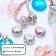 Busina "Love", color in silver