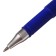 A set of gel pens 12 pieces SoftTouch, 0.5 mm, blue rod, dark blue matte case