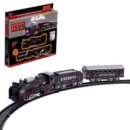 Railway Express flight, works from batteries