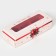 New Year. Box for 3 sweets, "Happy New Year!", 13x5x3.3 cm, confectionery packaging