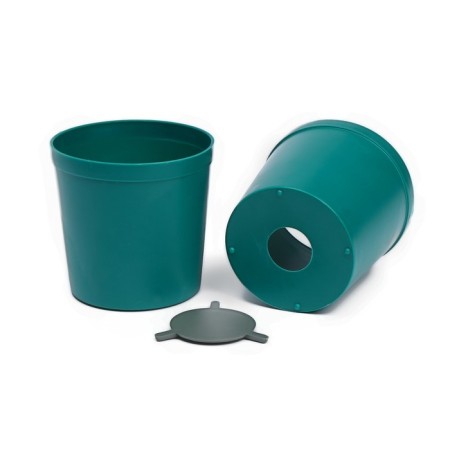 Set for seedlings: glasses of 500 ml (8 pcs), pan 40 × 20 cm, color mix, Greengo-11
