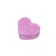 The bathtub "heart", purple, 10 g