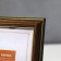 Photo frame plastic 10x15 cm 280 bronze