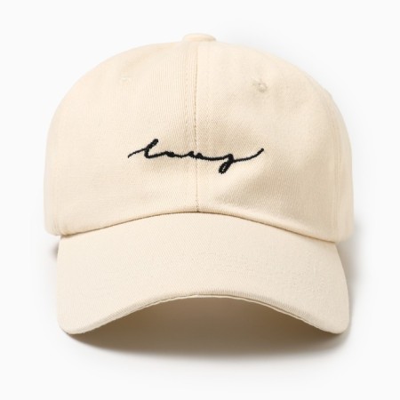 Male baseball cap with minaku inscriptions Beige color, river 58-1