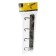 Cappio CVF001 hanger, metallic, four -rose, black color