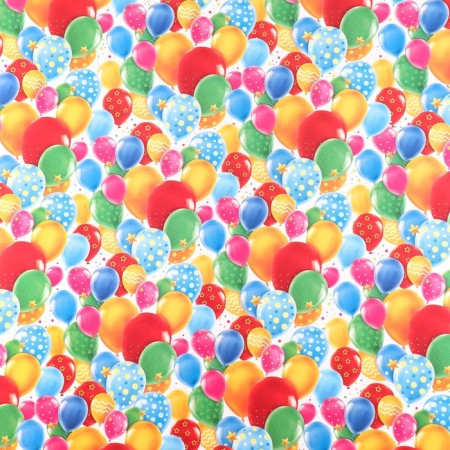 Two -sided craft packaging paper “Bright balls”, 70 x 100 cm-1