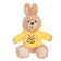 Soft toy "Bunny in the jacket", Mix colors