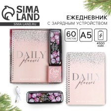 Diary and charger (4500 MAH) of 