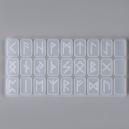 Form Silicone universal "runes" 27 pcs.-7