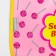 Sweet Baby feeding bib with Velcro, with a pocket