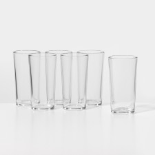 A set of high glass glasses 