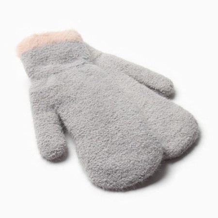 Women's mittens at the lawsuit Minaku Runny 22 cm gray gray